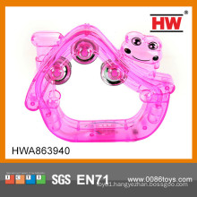 Hot Sale flashing timbrel toy for baby wholesale tambourine